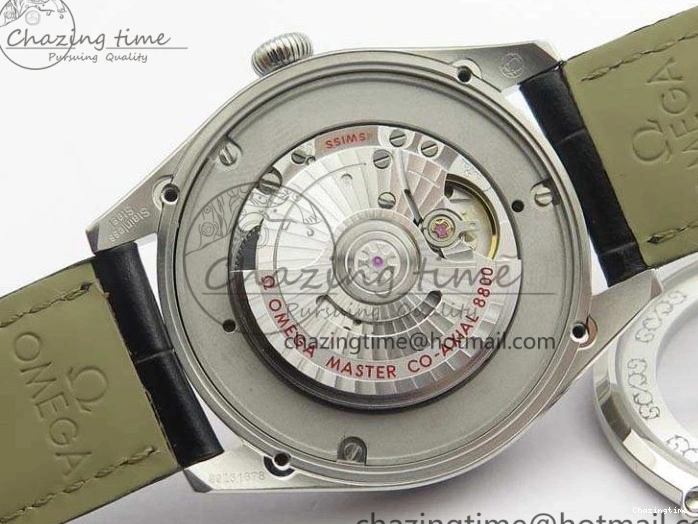 0228 Upgraded Seamaster Edizione Venezia SS Best Edition Blue Dial On Leather Strap A 8121